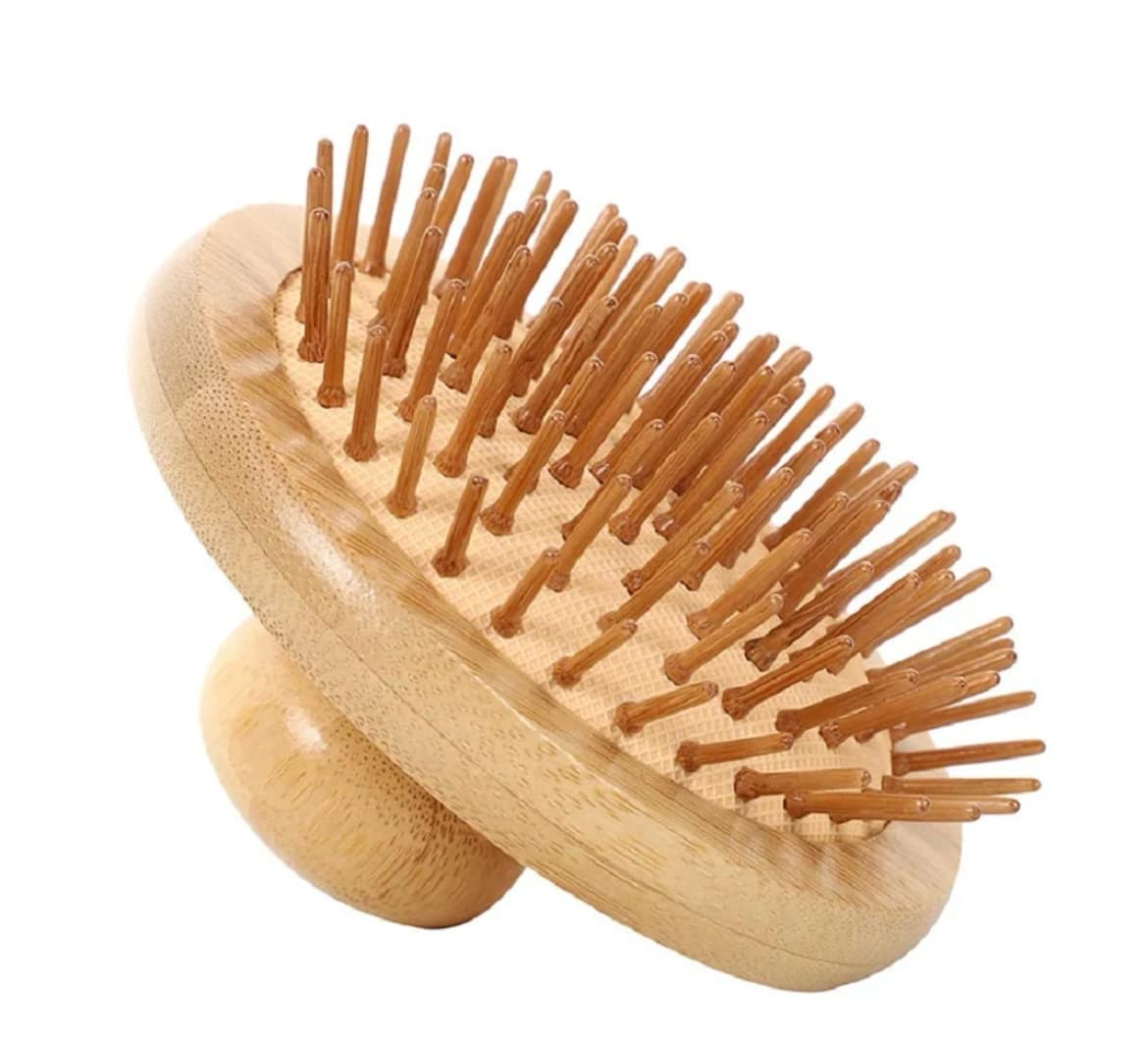 Bamboo Scalp Massager Thin
