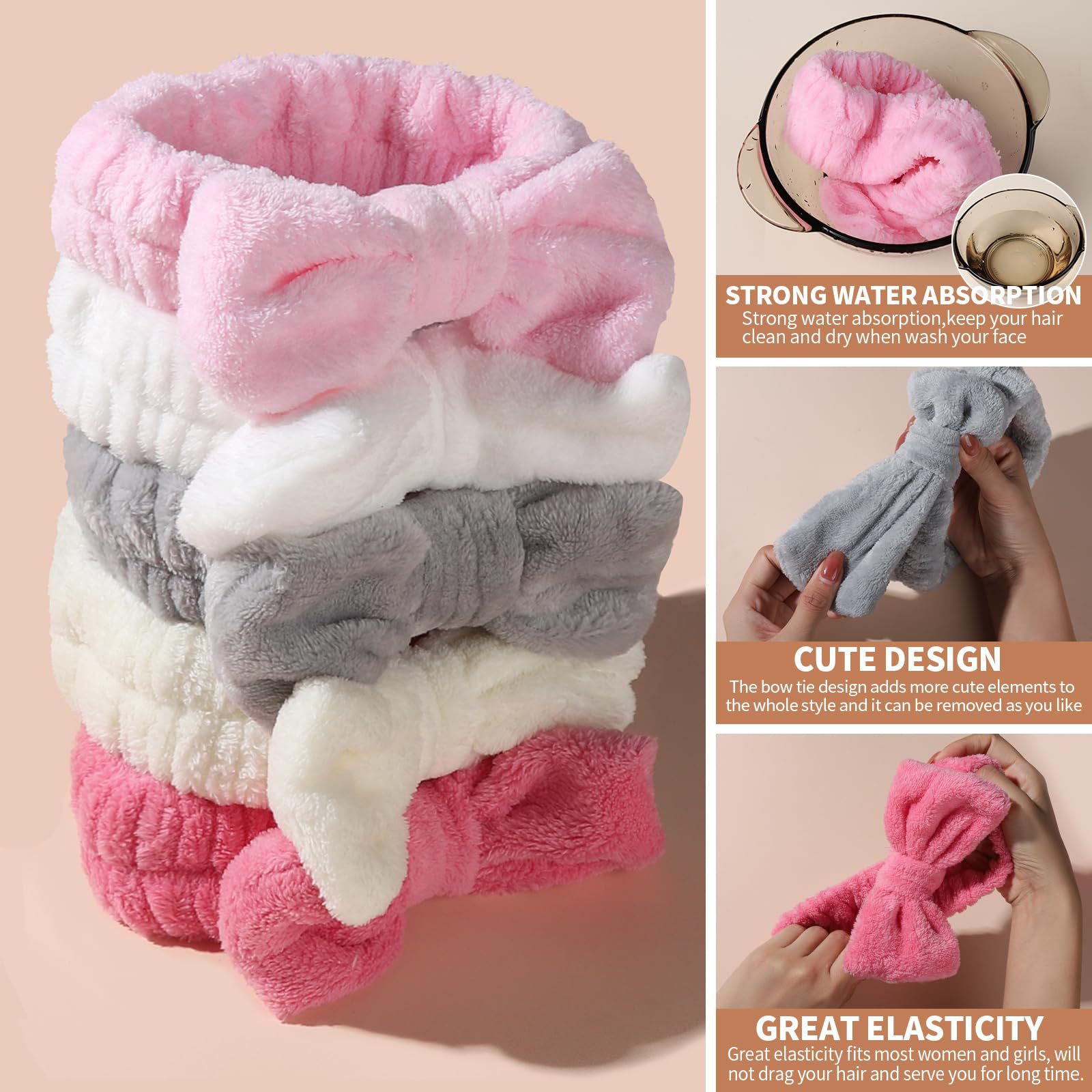 facial headband